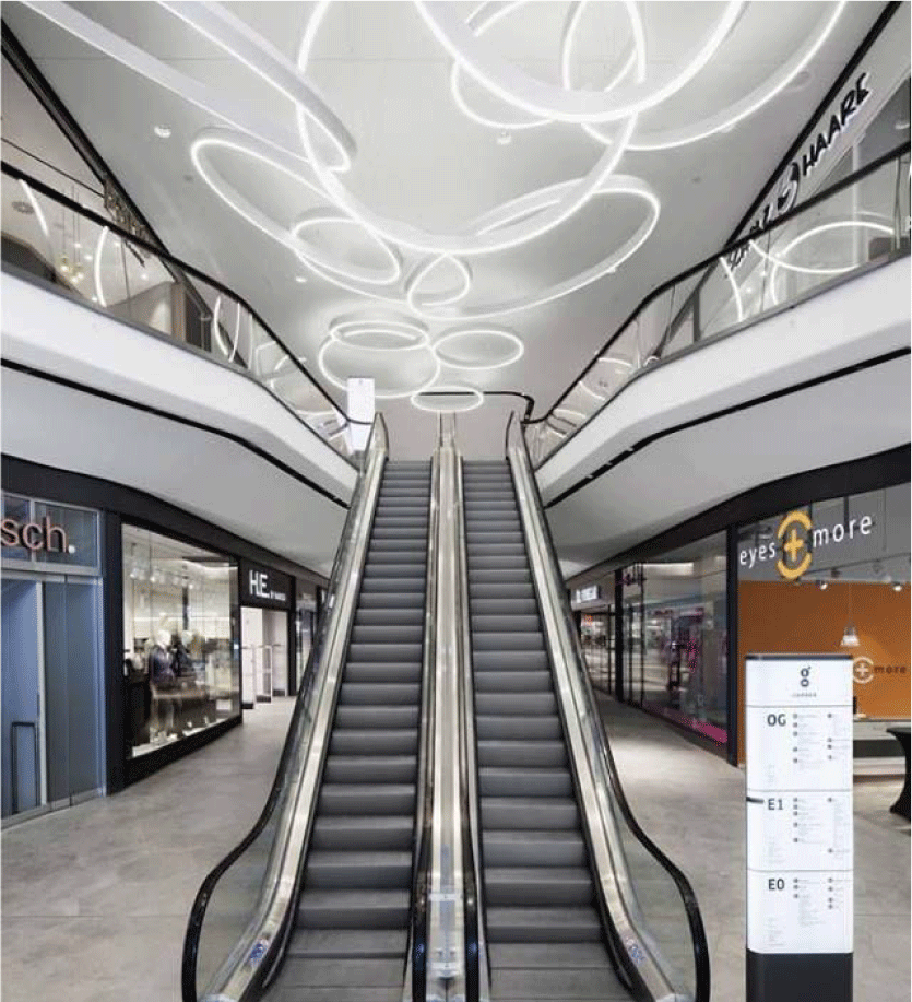 Olympic Galleria escalator