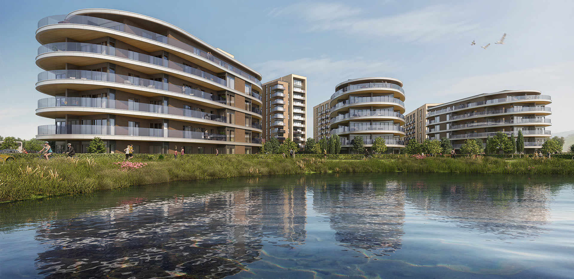Bankside Gardens, Exterior