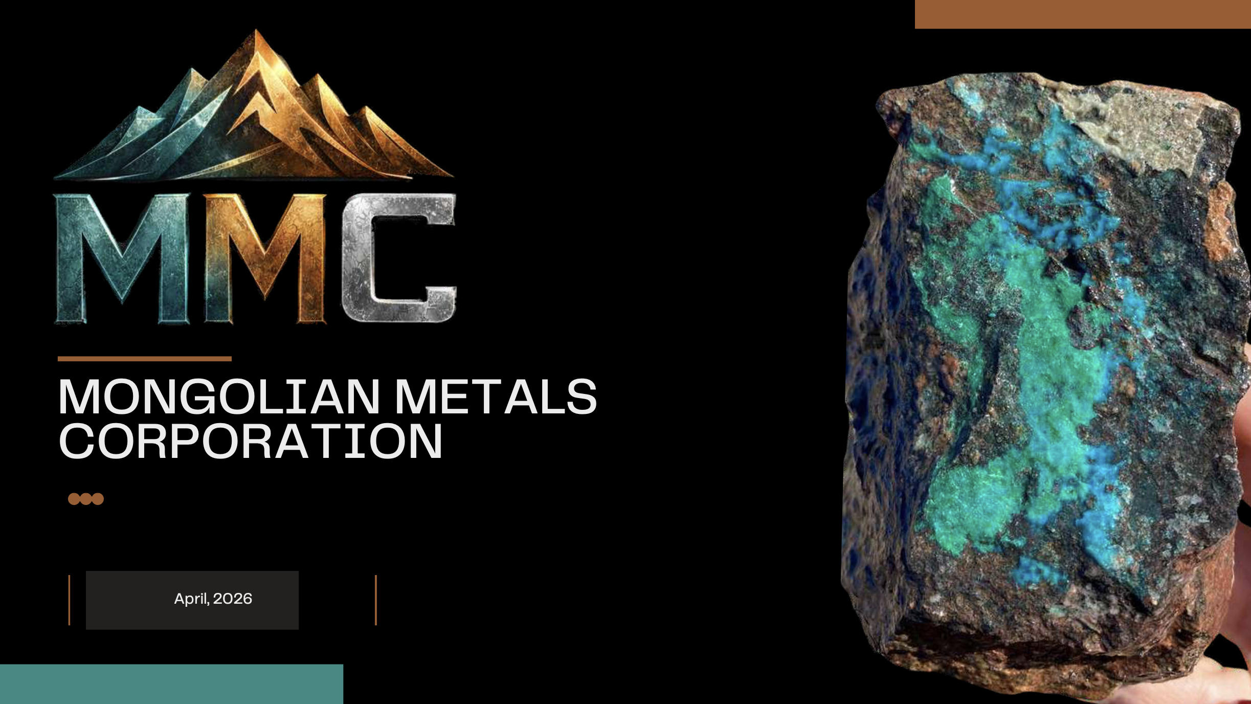 MMC Pitch Deck cover